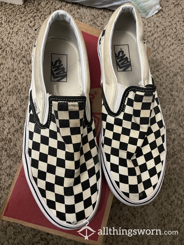 Checkered Vans