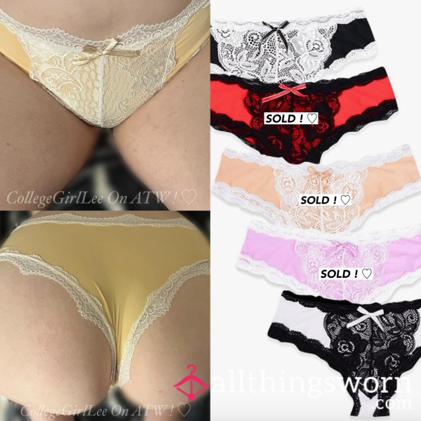 Cheeky Panties With Bows! ( Free Shipping )