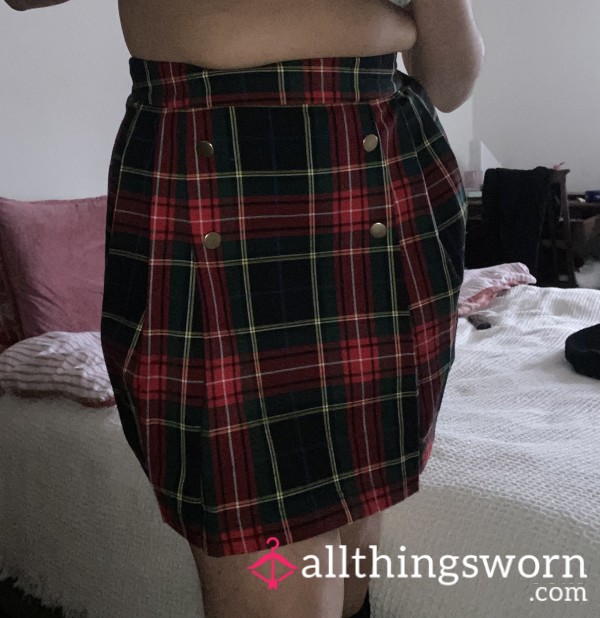 Cheeky Tartan Skirt