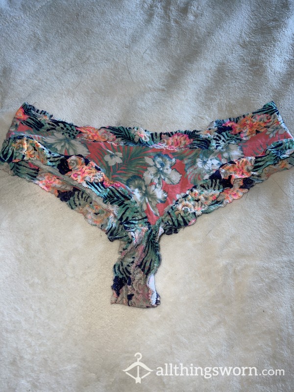 Cheeky Tropical Pink Brand Panties