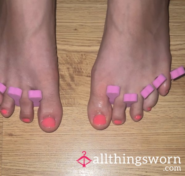 Cheesy Toe Separators 💅🏼🦶🏼