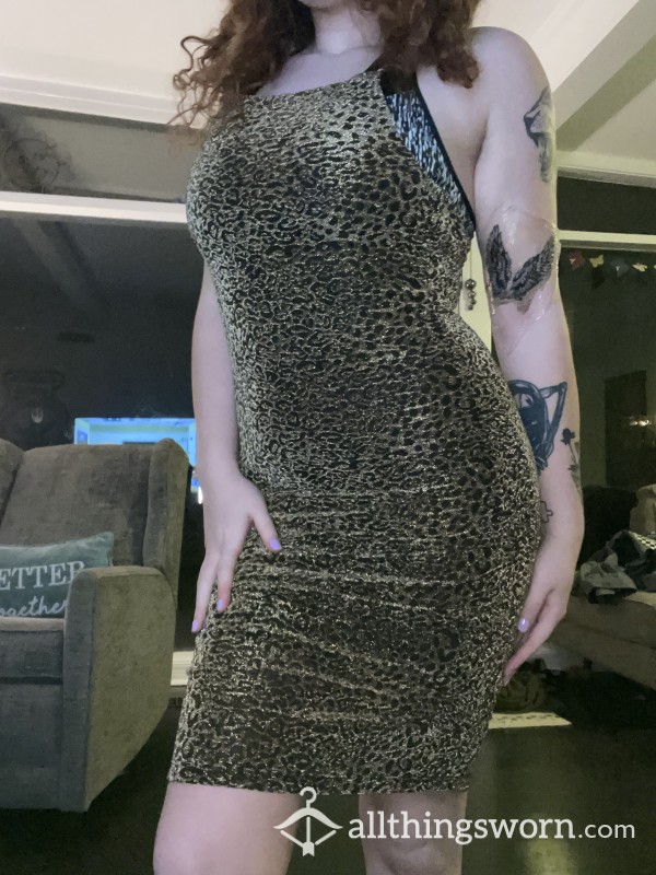 Cheetah Mini Dress