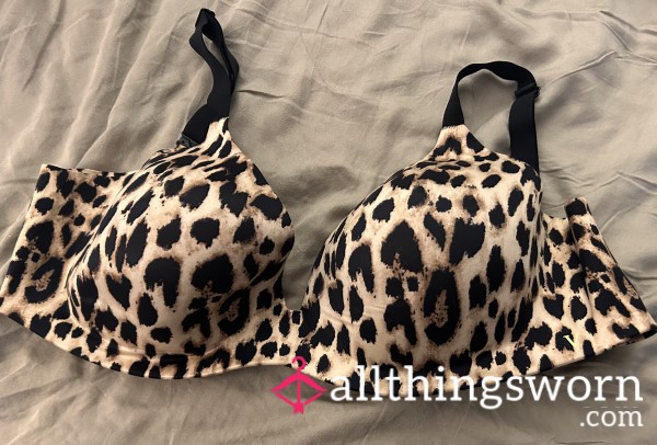 Cheetah Print 38DD Demi Bra