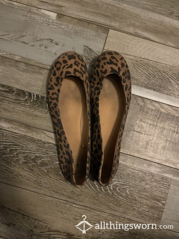 Cheetah Print Ballet Flats