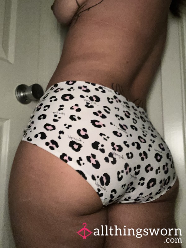 Cheetah Print Seamless Panties