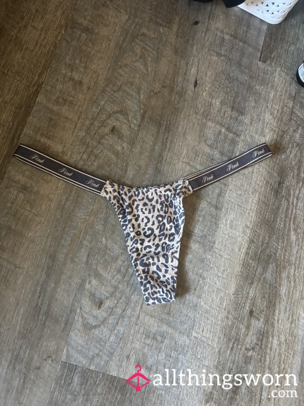 Cheetah Print Thong 😍