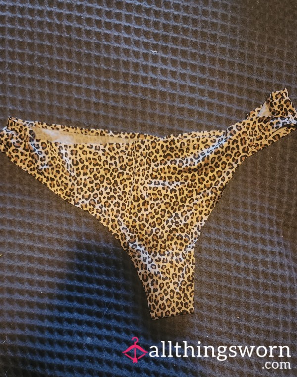 Cheetah Print Thong (Auden)