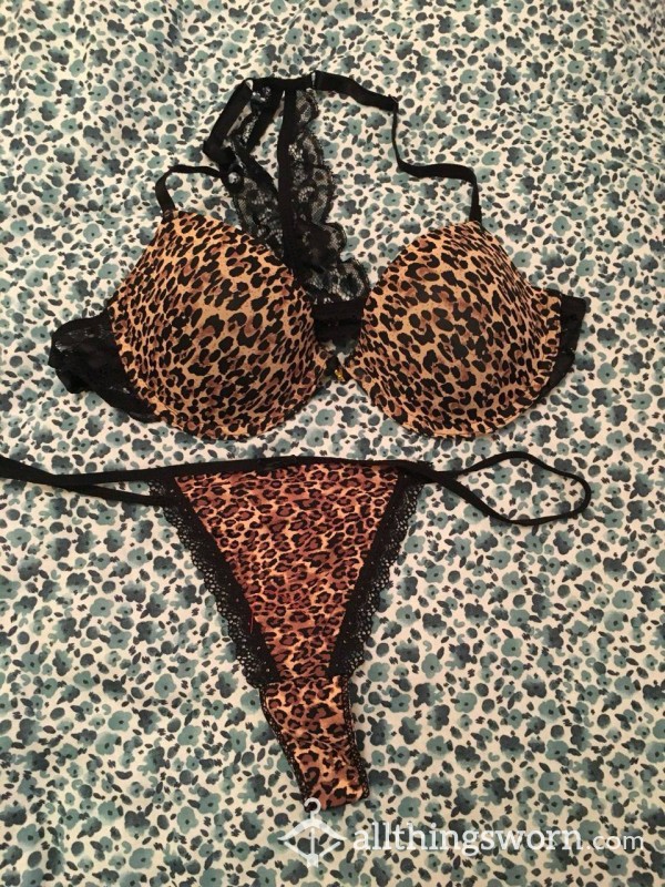 Cheetah Printed Matching Set