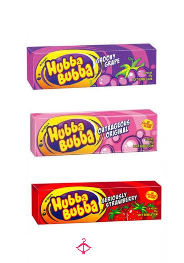 Chewed Hubba Bubba Gum