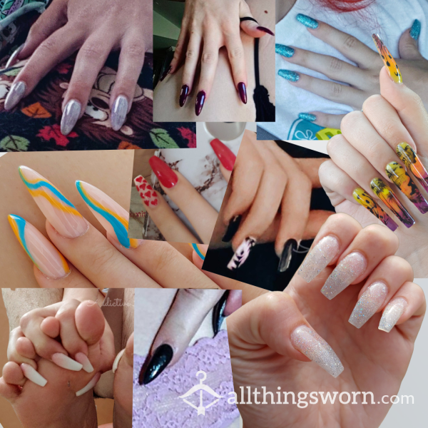 Buy Me A Mani · Nail Fetishests (All My Previous Sets Pictured)