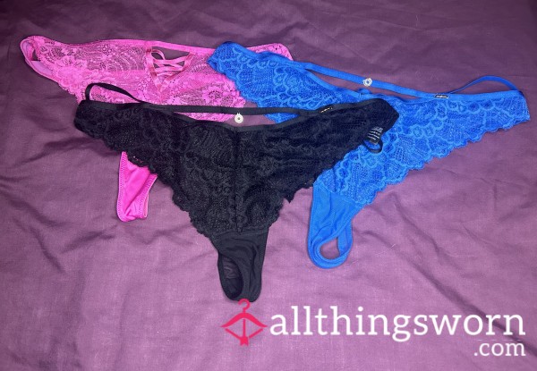 Choose Your Colour Thong For Me To Wear For You