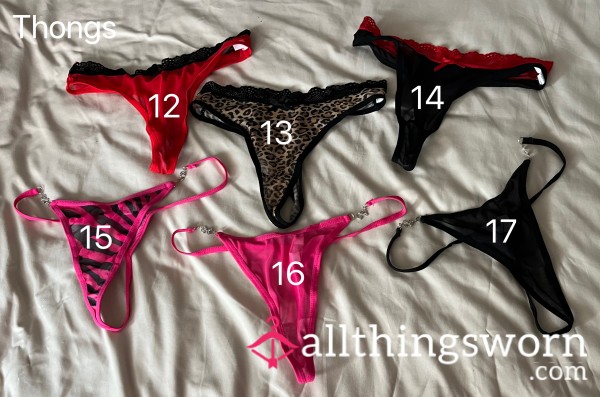 Choose Your Thong