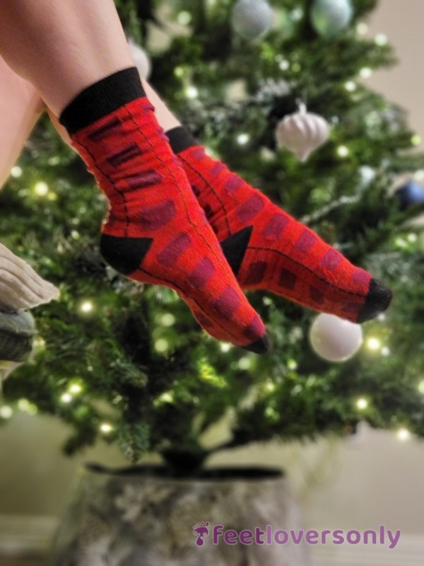 SOLD-Christmas Socks