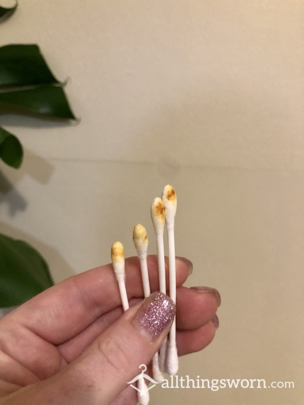 Chunky Ear Wax Cotton Tips | Set Of 4