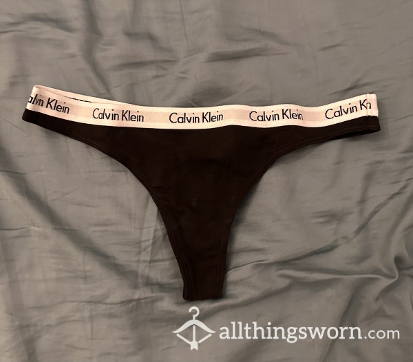 48h Worn CK Thong🖤