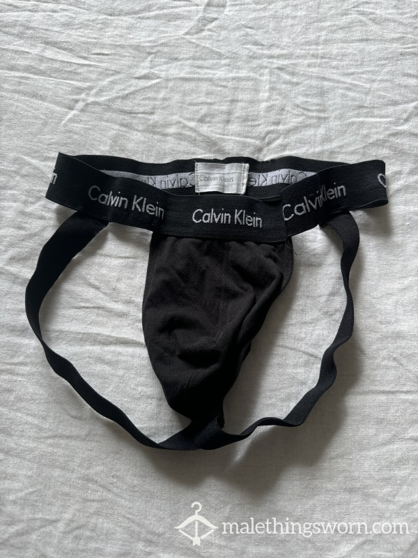 CK Black Jockstrap