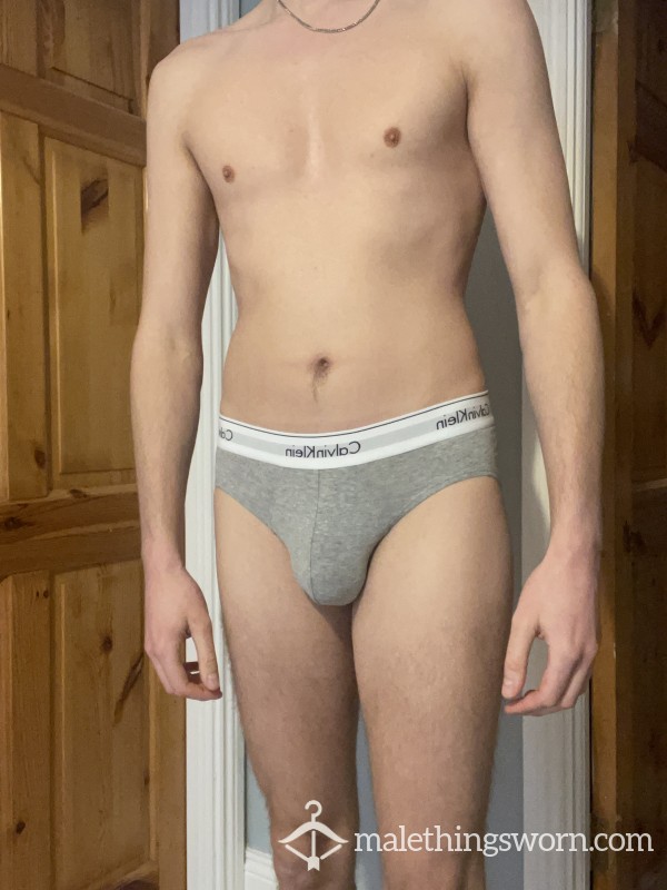 CK Grey Briefs