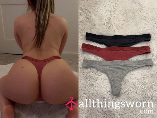 *SOLD* CK Thongs