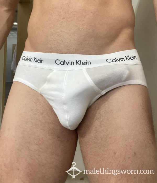 CK White Briefs