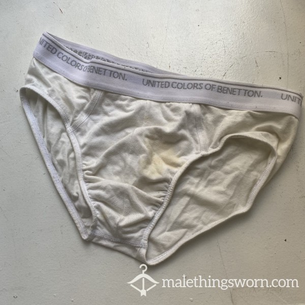 SOLD: Cla**ic Briefs - White