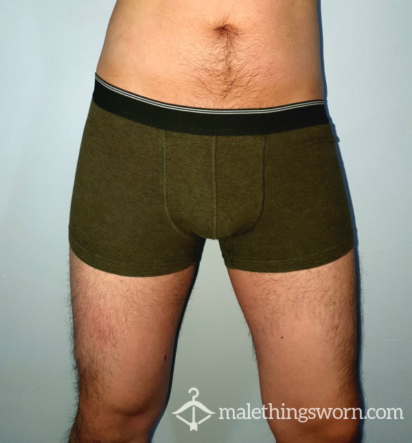 Cla**ic Green Boxers - Muji - M