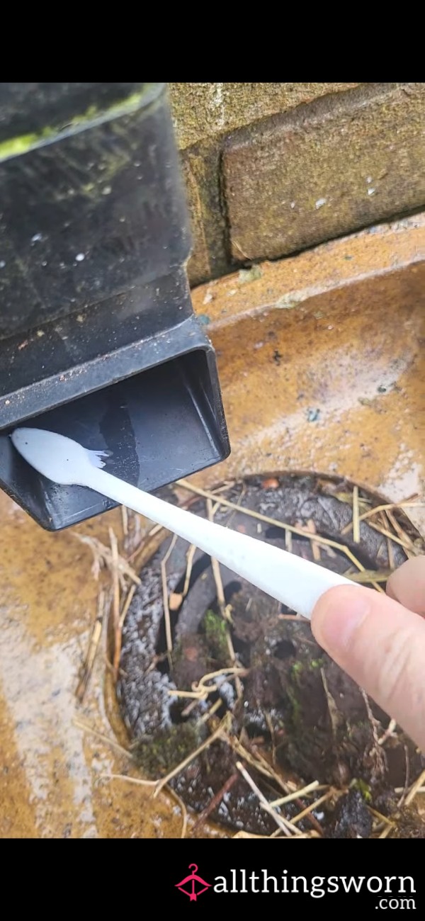 Cleaning My Filthy Outside Drain