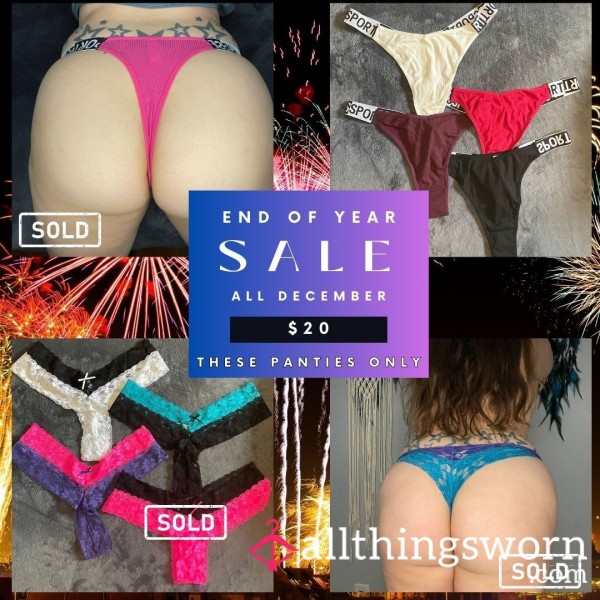 Clearance Thongs