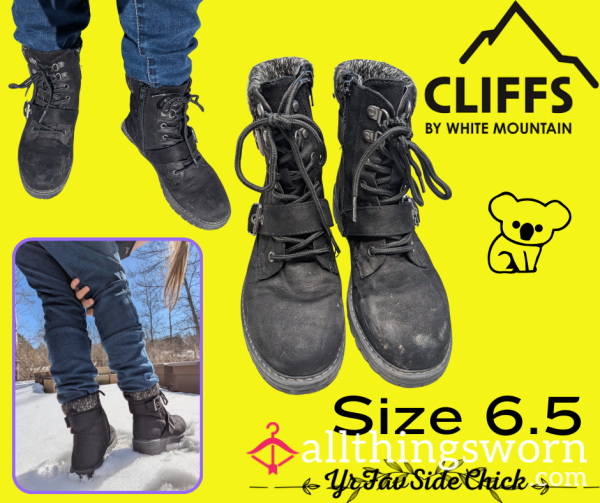 Cliff’s Black Marlee Boots