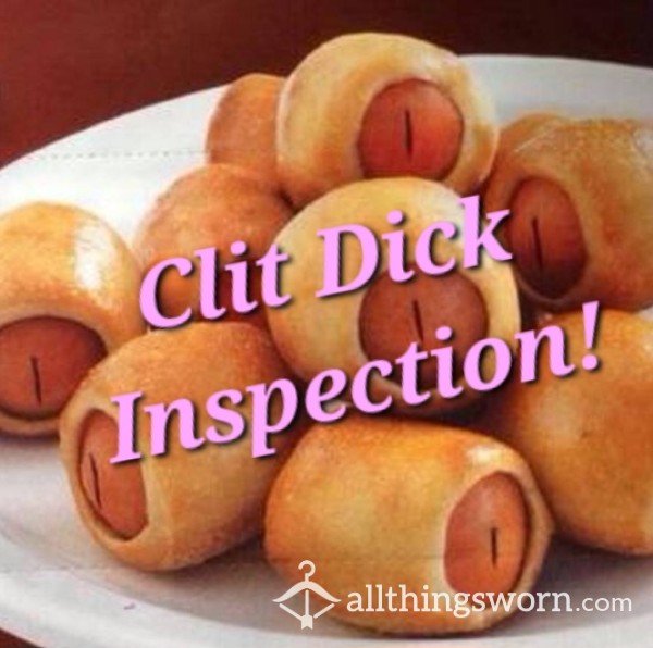 Clit D*ck Inspection Time!