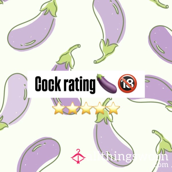 C*ck Rating/humiliation🍆