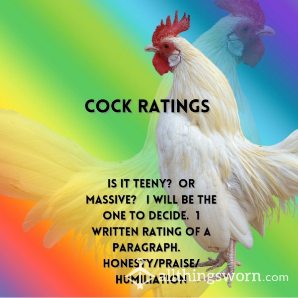 C*ck Rating, Honesty, Praise, Or Humiliation