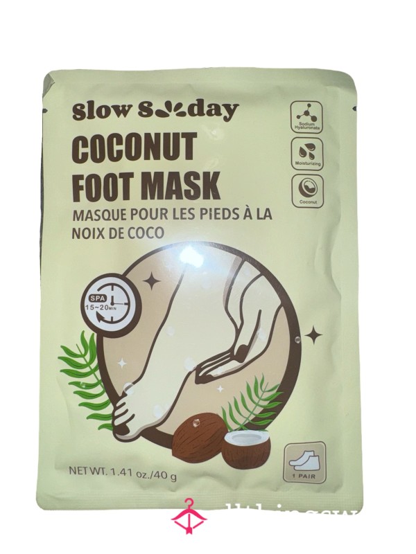 Coconut Foot Mask