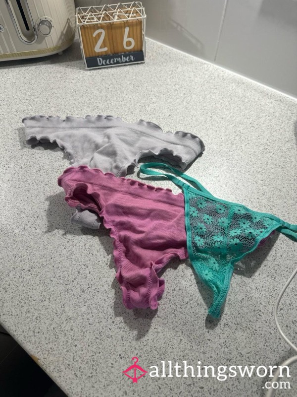 Coloured Thong