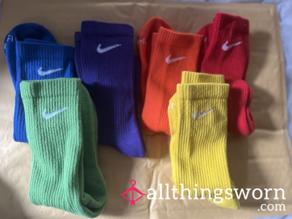 Colourful Nike Socks !