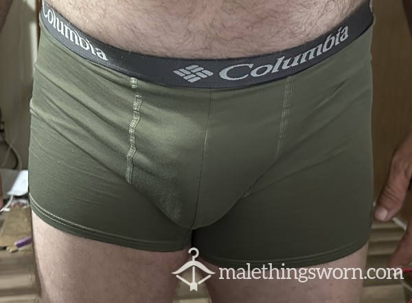 Columbia Green Boxer Briefs