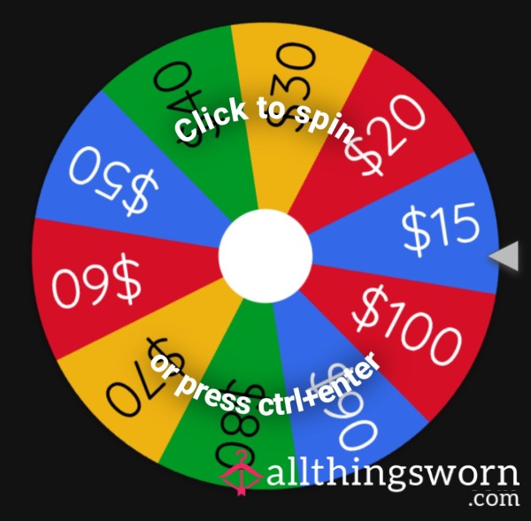 Come Spin The Wheel