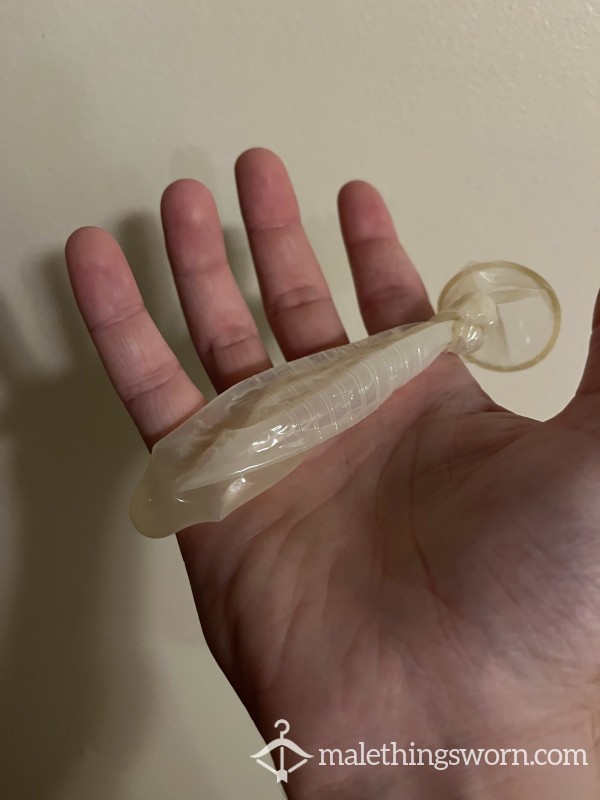 Condom Filled With C*m