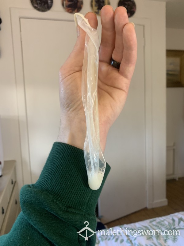 Photos Of A Condom Filled With My C*m Hanging Off My C*ck