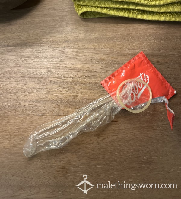 Condom Used To F**k My Hole