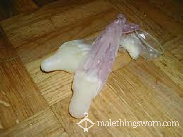 C*m-filled XL Condom