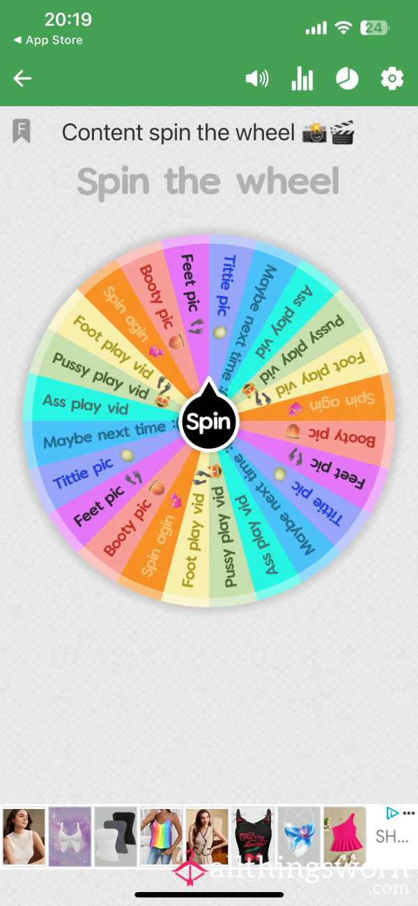 Content Spin The Wheel