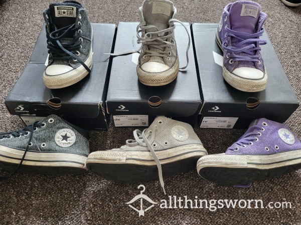 Converse Size 4 £45 Each!