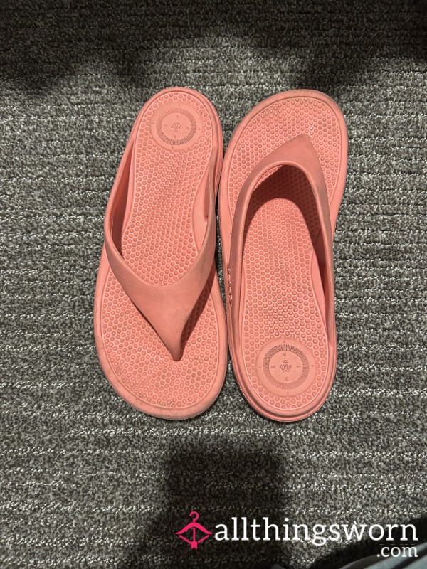 Cor*l Flip Flops