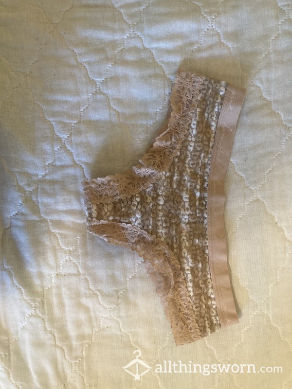 Cotton Lace Tan Panties