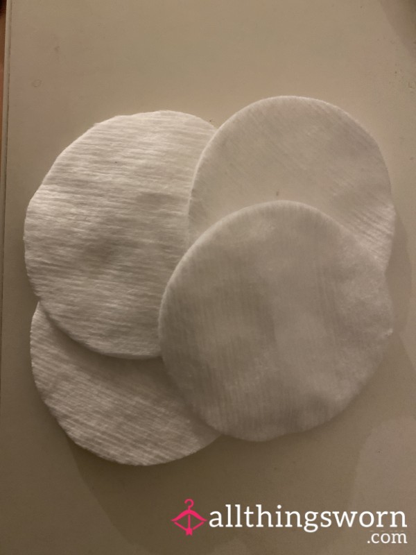 Cotton Pads X4 Wiping A Way… The Day Of Make Up.