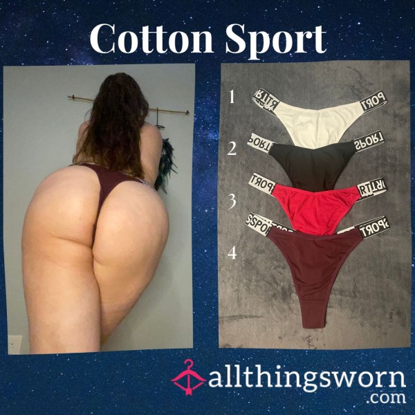 Cotton Sport Thongs