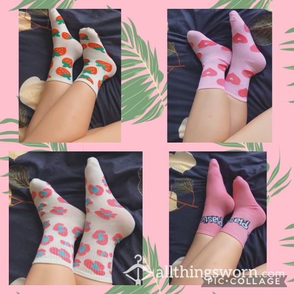 💕 Cotton Tennis Sock’s 🧦🌺