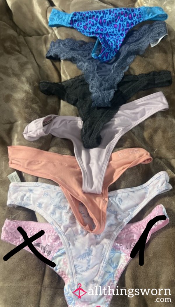 Cotton Thong Panty Comes With Up To Seven Day Where Pick Your Pair