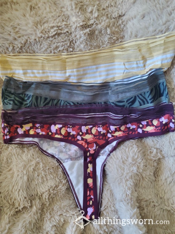 Cotton Thongs 👙 MOVING SALE ✔️ Description