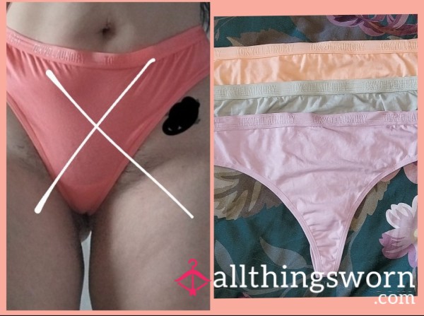 🍡Tokyo Laundry Cotton Thongs, Extended Wears Availible, Worldwide Shipping🍡